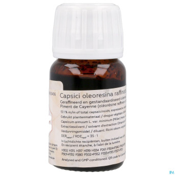 Capsicum huil resine    25ml magis