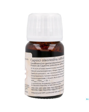 Capsicum huil resine    25ml magis