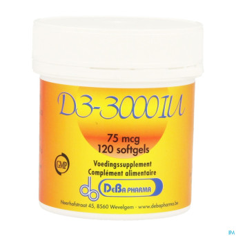 D3 3000 iu    caps 120