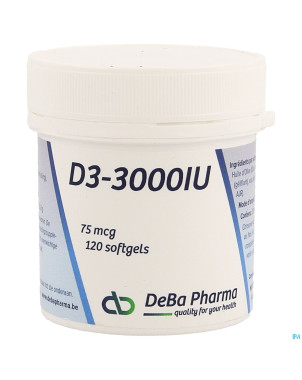D3 3000 iu    caps 120