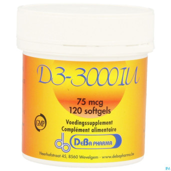 D3 3000 iu    caps 120