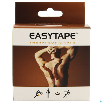 Easytape kinesiology tape brun