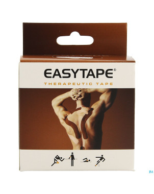 Easytape kinesiology tape brun