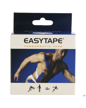 Easytape kinesiology tape bleu fonce