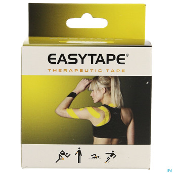 Easytape kinesiology tape jaune