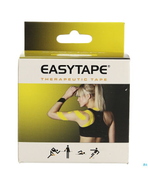 Easytape kinesiology tape jaune