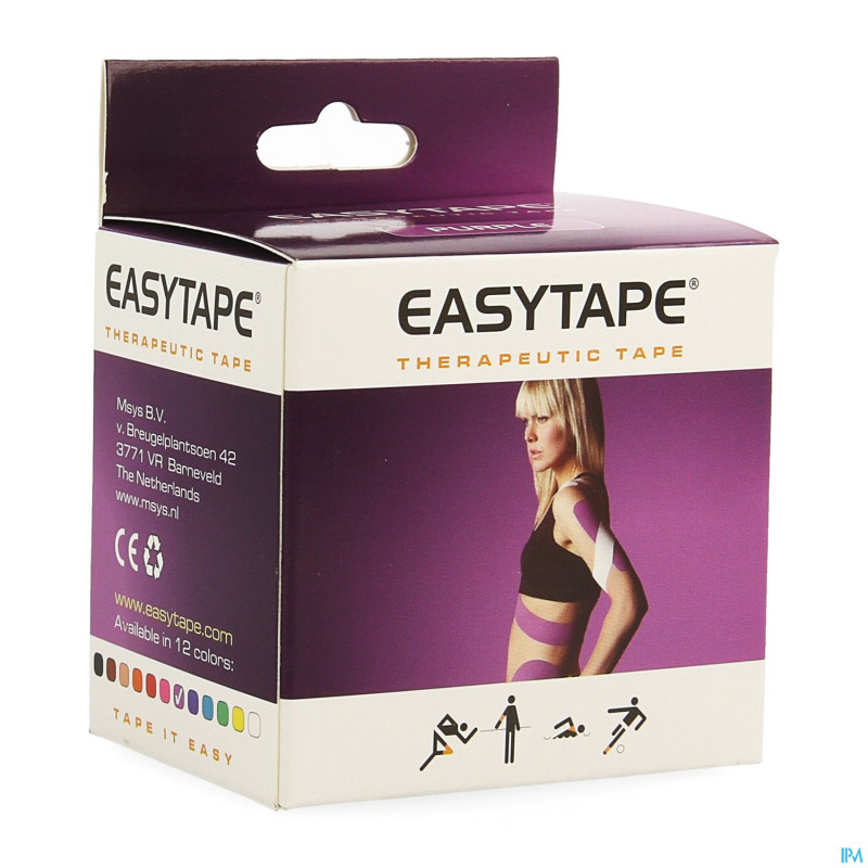 Easytape kinesiology tape purple