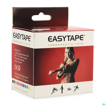 Easytape kinesiology tape rouge