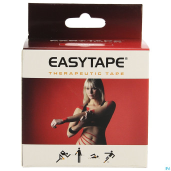 Easytape kinesiology tape rouge