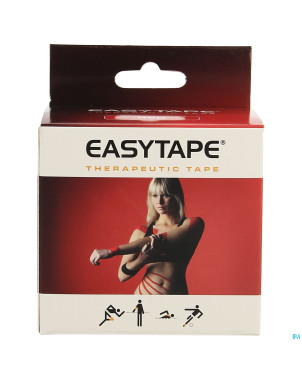 Easytape kinesiology tape rouge