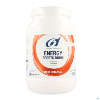 6d sixd energy sports drink red orange pdr  1,3kg