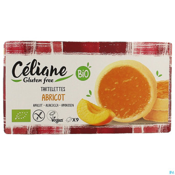 Celiane tartelettes abricot bio    150g revogan