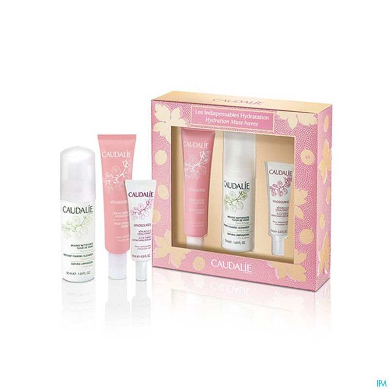 Caudalie noel coffret vinosource hydratation