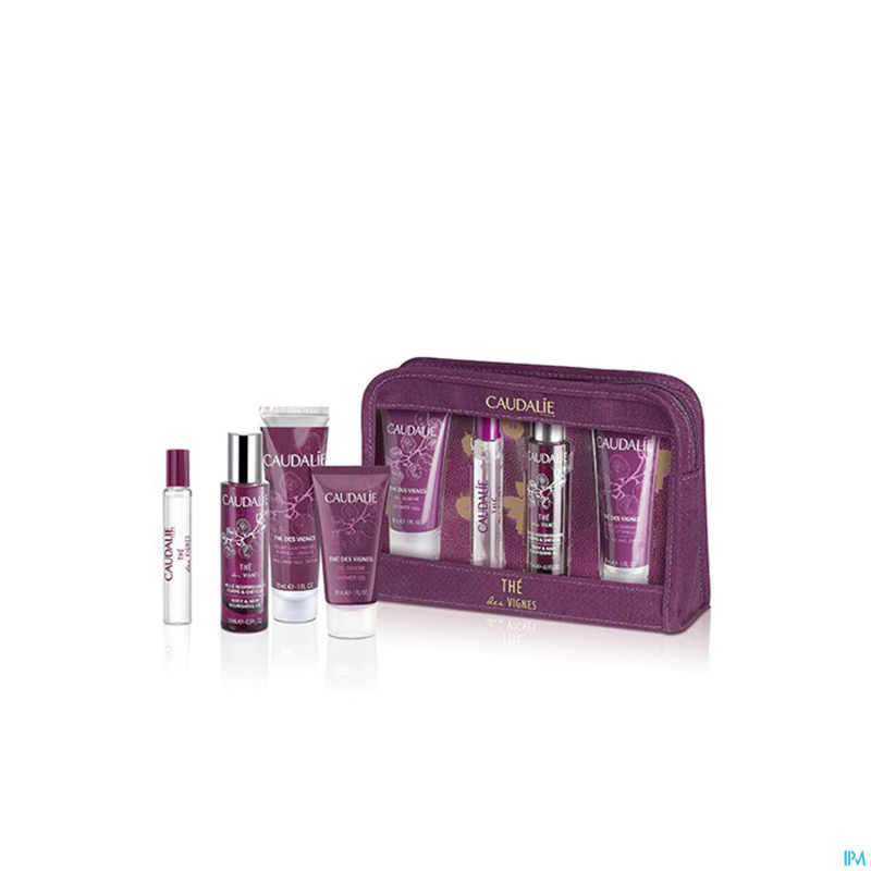 Caudalie noel trousse the vignes