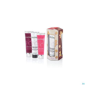 Caudalie noel coffret trio creme mains