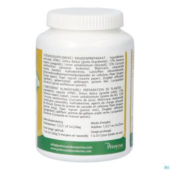 Primabentis    caps 180