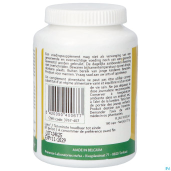 Primabentis    caps 180