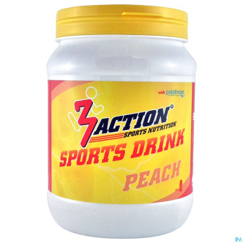 3action sports drink peach 500g