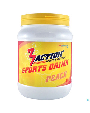 3action sports drink peach 500g