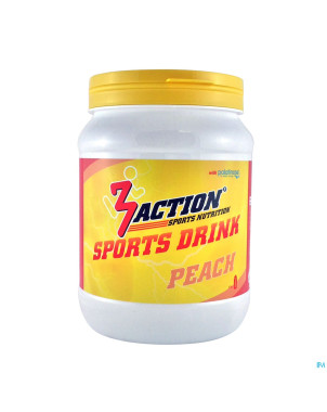 3action sports drink peach 500g