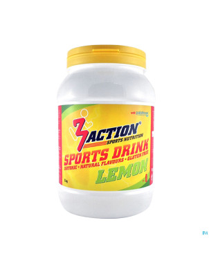 3action sports drink lemon 1kg