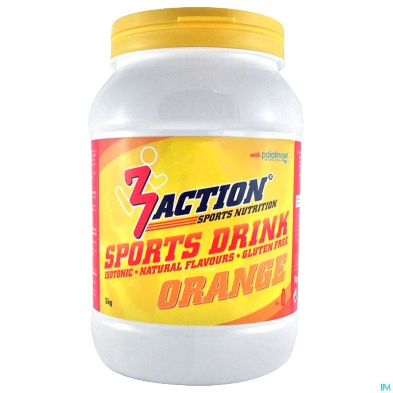 3action sports drink orange 1kg