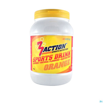 3action sports drink orange 1kg