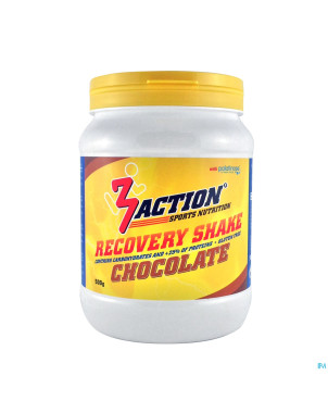 3action recovery shake chocolate 500g