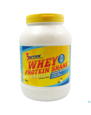3action whey protein shake vanilla 900g