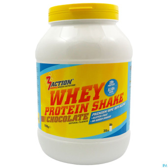 3action whey protein shake chocolate 900g