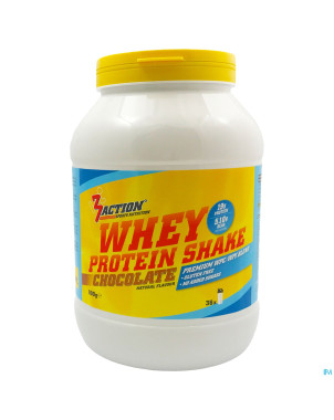 3action whey protein shake chocolate 900g