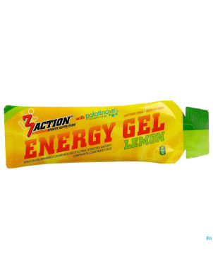 3action energy gel lemon 30g