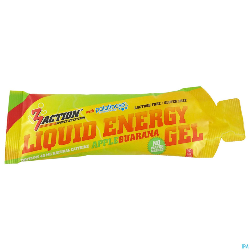 3action liquid energy gel blackcurrant 55ml