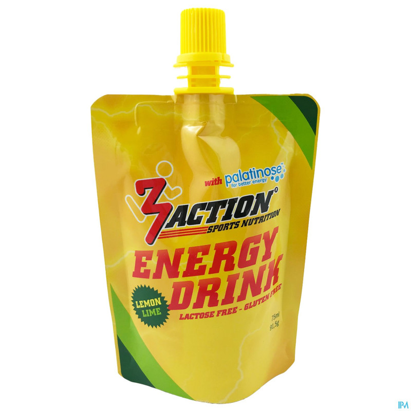 3action energy drink lemon 100ml