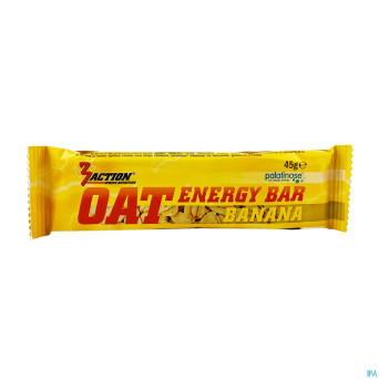 3action oat energy bar banana 45g