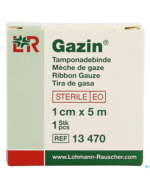 Gazin meche bande sterile rouleau    1cmx5m