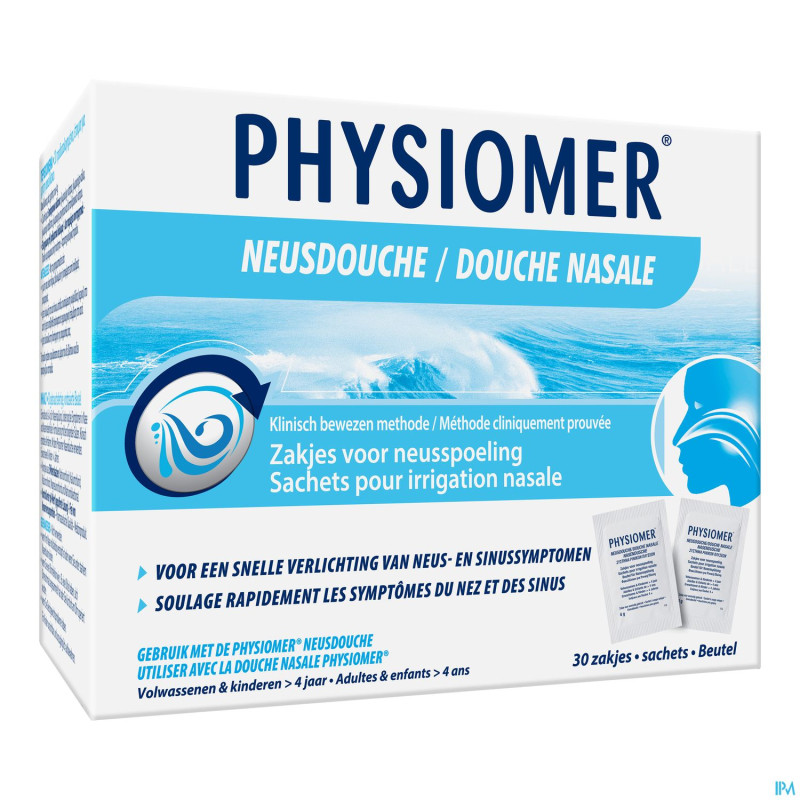 Physiomer sel de mer douche    sach. 30