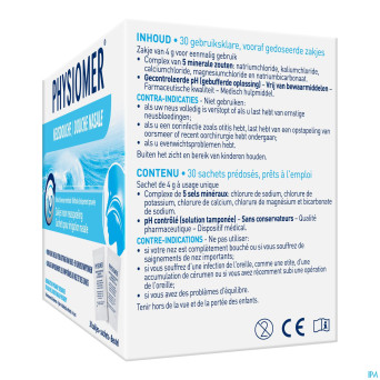 Physiomer sel de mer douche    sach. 30