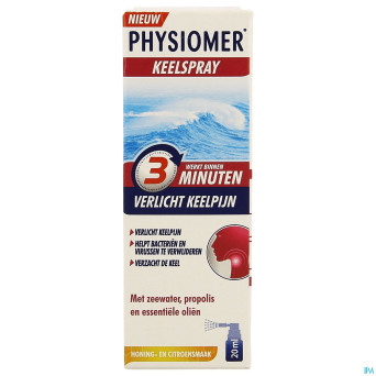 Physiomer mal de gorge spray   20ml