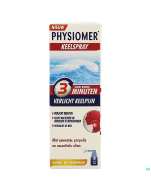 Physiomer mal de gorge spray   20ml
