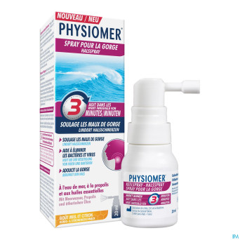 Physiomer mal de gorge spray   20ml
