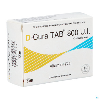 D-cura tab 800  comp a croquer  84