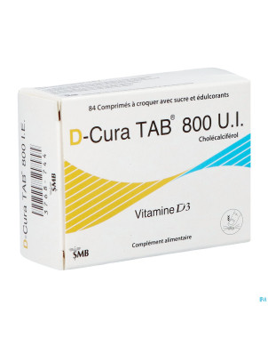 D-cura tab 800  comp a croquer  84