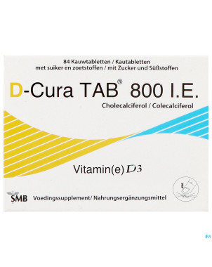 D-cura tab 800  comp a croquer  84