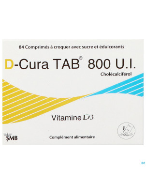 D-cura tab 800  comp a croquer  84
