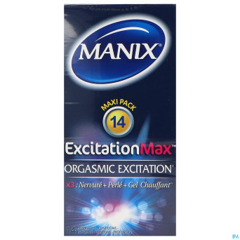 Manix excitation max preservatifs 14