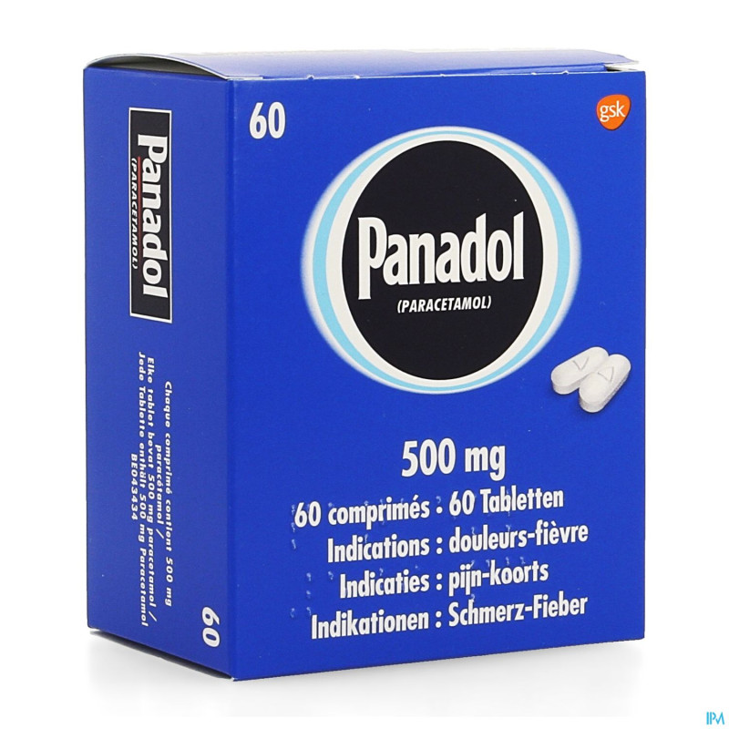 Panadol    comp 60x500mg