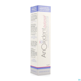 Anoxident balance dentifrice   75ml
