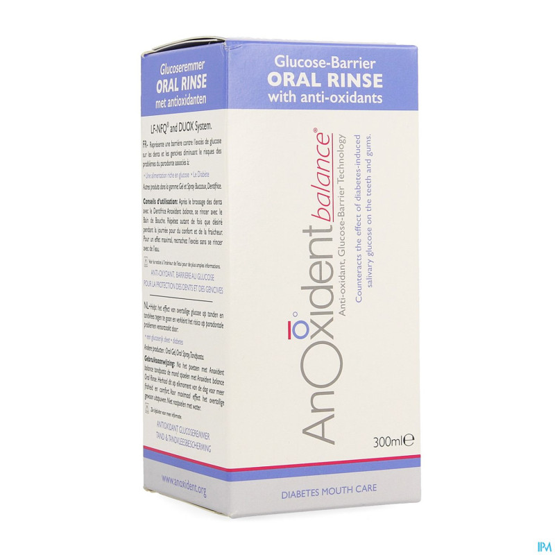 Anoxident balance bain bouche 300ml
