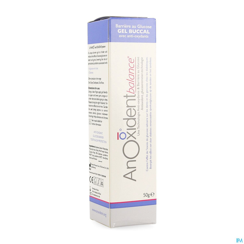Anoxident balance gel buccal    50g